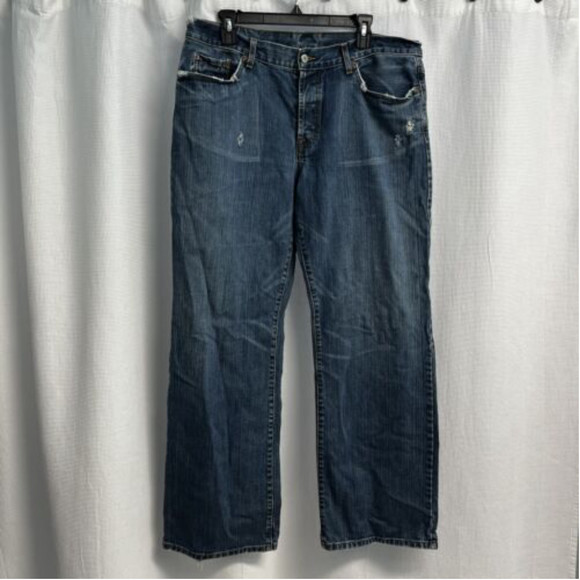 Lucky Brand Other - Lucky Brand Dylan Distressed Bootcut Blue Jeans. 36R
